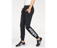 Спортивные женские штаны  Adidas XL черный+цветной (1195740037713)