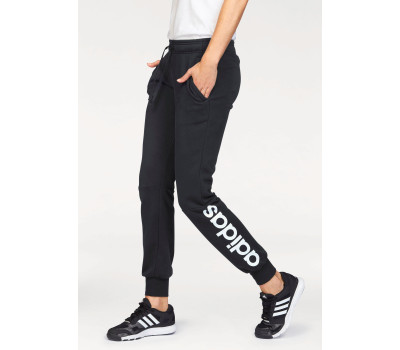 Спортивные женские штаны  Adidas XL черный+цветной (1195740037713)