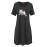 Женская ночная рубашка VIVANCE 52/54 черный (12180700289444)