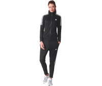 Женский спортивный костюм Adidas XL черно-белый (1260310040413)