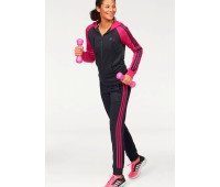 Женский спортивный костюм Adidas XL черно-розовый (1286310041313)