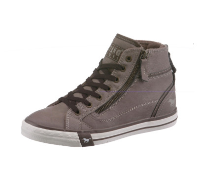 Женские кеды Mustang Shoes 36 тауп (1299420006336)